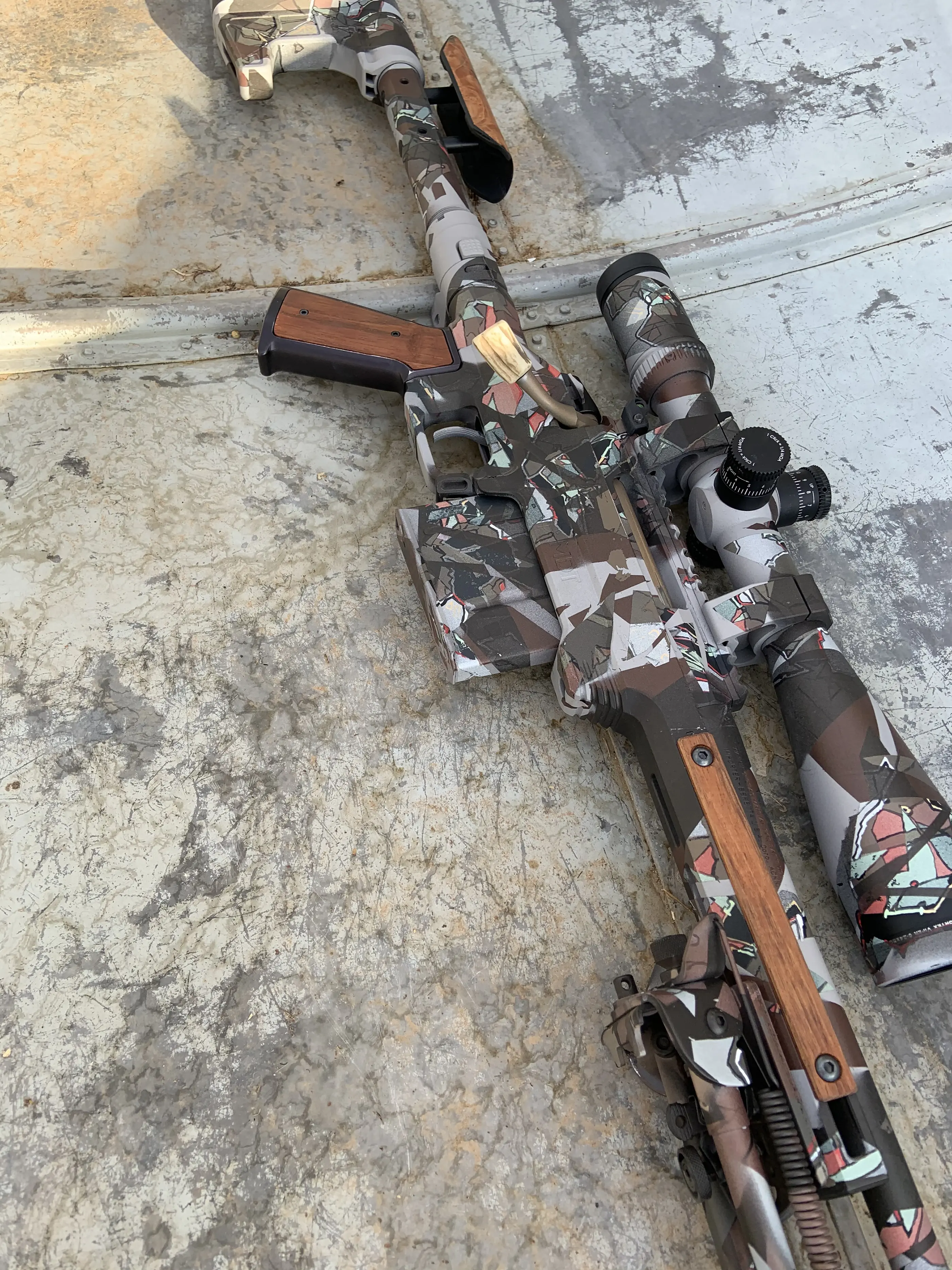 Carnimore custom build featuring professional Duracoat application and expert craftsmanship in Phoenix, Arizona